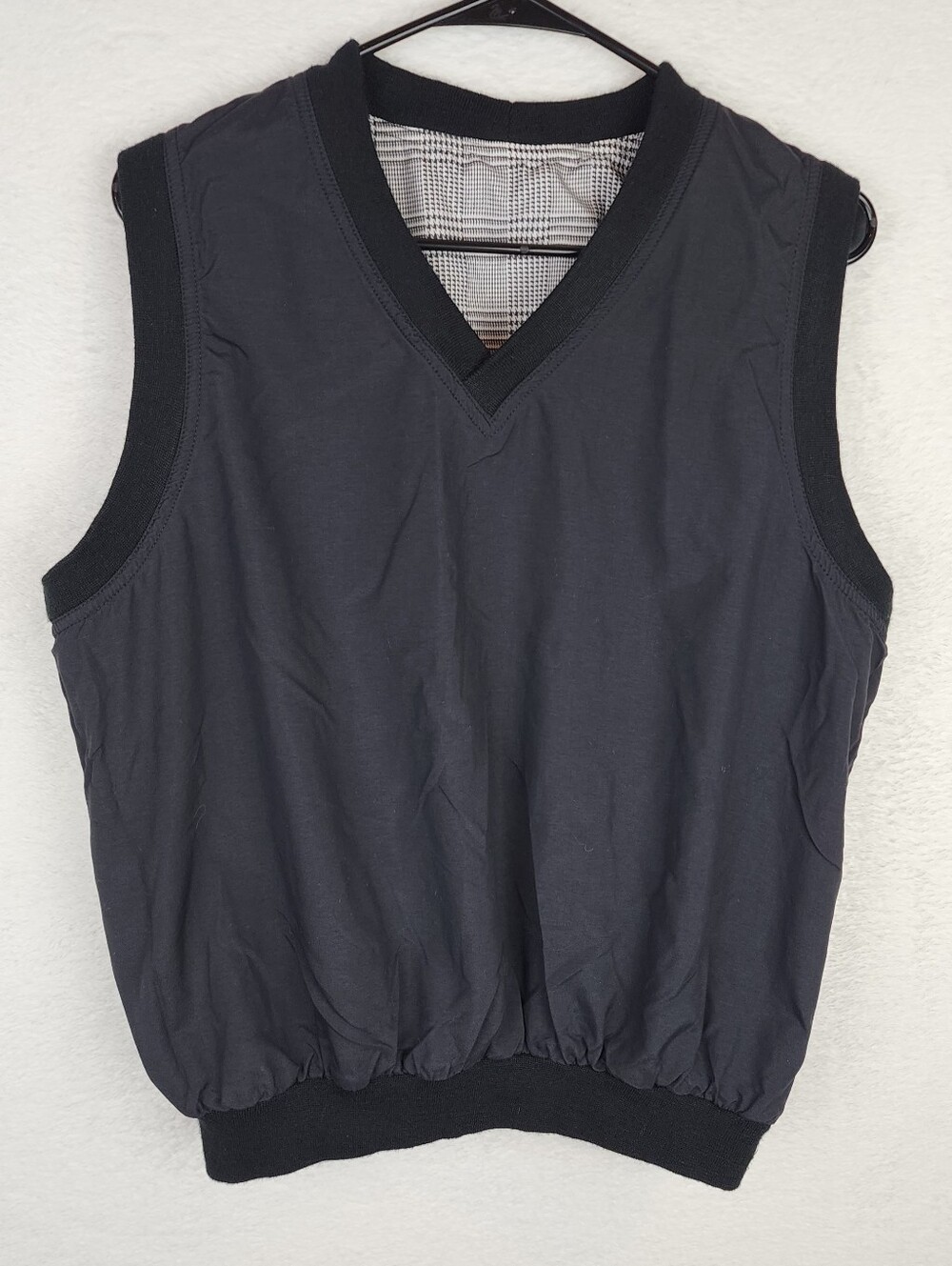 VINTAGE Roche Reversible Golf Vest L - Picture 3 of 5